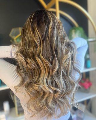 Balayage refresh by Kaitlin