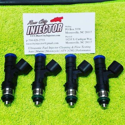 A completed set of Injector Dynamic injectors