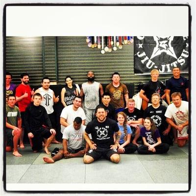 Nogi Jiu Jitsu class