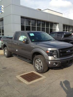 My new FX4 F-150. Sean Downing was great to deal with!