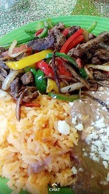 Bistec a la mexicana