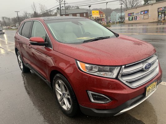 My 2015 Ford Edge Titanium is finally fixed.