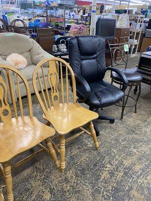 Tons of all kinds of furniture from antique to vintage to modern.  All at bargain prices