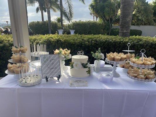 Dessert Table set up