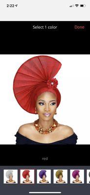 Auto Gele (Headtie)