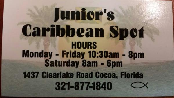 Junior's Caribbean Spot