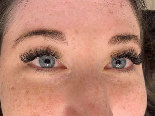 Black Volume Eyelash Extensions, Eye Opening for Narrow Eyes