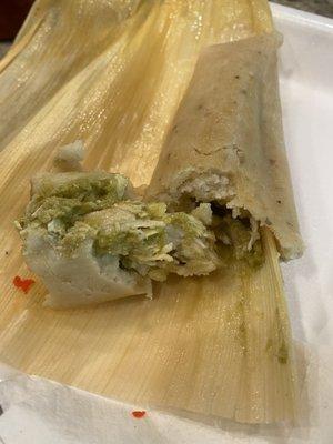 Chicken tamale