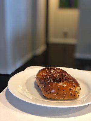 Plated at home: Jalapeño sausage kolache