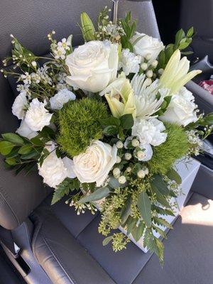 A beautiful sympathy arrangement