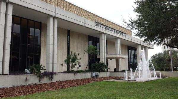 John F. Germany Public Library in Tampa