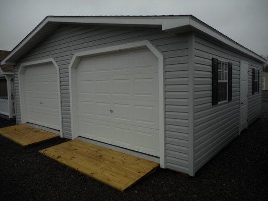 Two Car Modular Garages