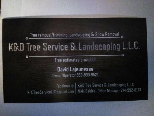 Our business card.