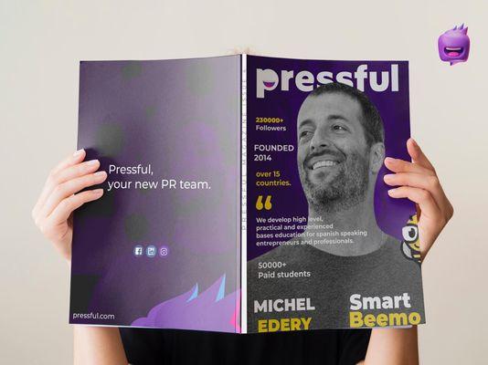 Pressful Magazine Design