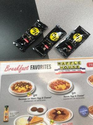 Waffle House Sauce is amazing! It adds a wonderful, flavorful kick!!