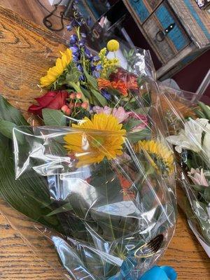 Sunflower bouquet