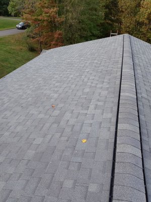 Ridge vent and capping