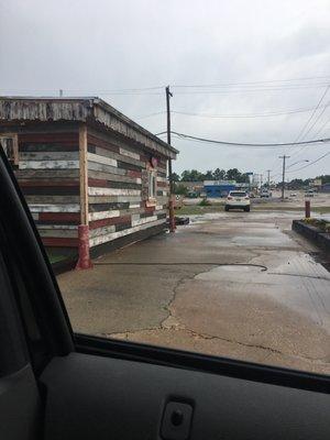 Cute little drive through coffee shop!