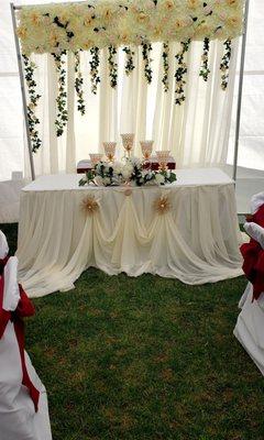 Head table weeding