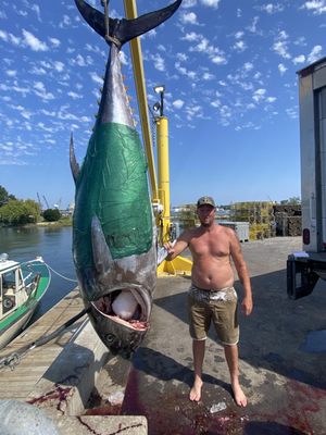 Hooked on Fish Charters, New Hampshire Fishing Charters Boat Charters Portsmouth NH Rye NH Ashley Victoria Tuna