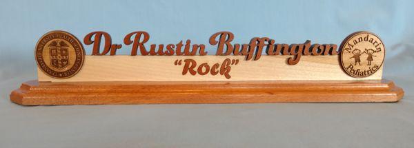 Desk Nameplate