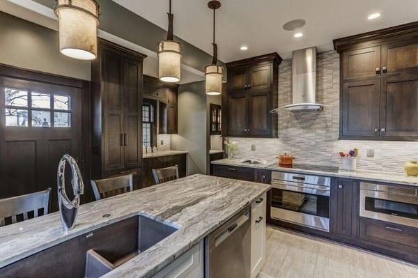 Kitchen renovation in 1900s home