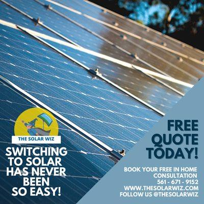 Free In-Home Solar Panel Installation Consultations  Palm Beach County, Florida