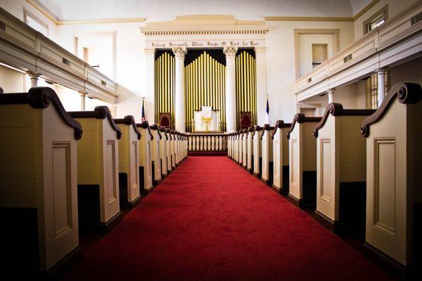 Trinity UMC sanctuary interior