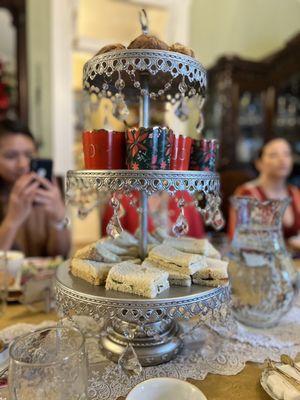 Finger foods for our afternoon tea