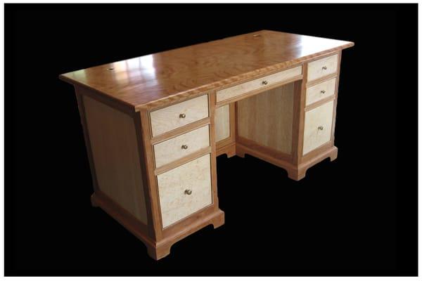 Cherry & Maple Desk