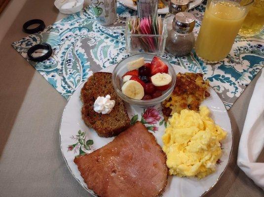 Lovely homemade breakfast