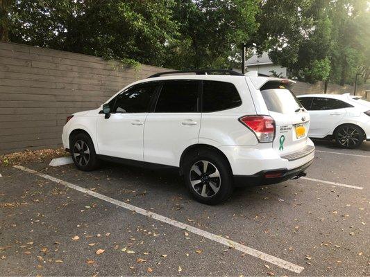 Subaru Forrester Limo Tinting