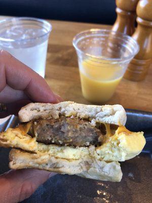 The breakfast sandwich I described in my review.