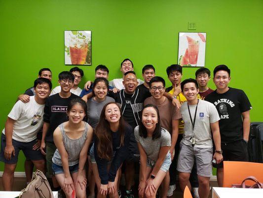 LSCC Young adults boba social @ Shaka Shaka Tea House