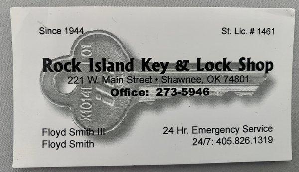 Rock Island Key & Lock Shop