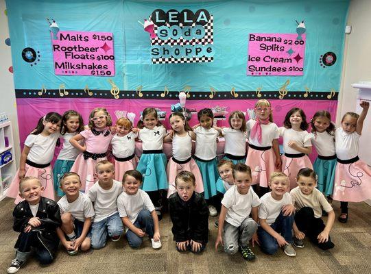 50's Sock Hop Party for Pre-K Graduation