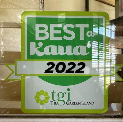 Kauai Dreams Realty, Best of Kauai 2022!