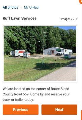 U-Haul.com location information