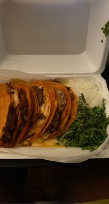 Birria tacos