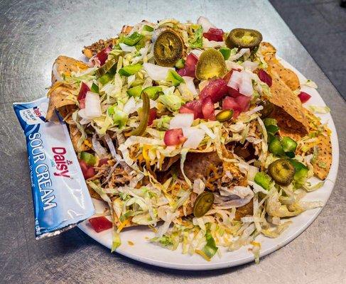 Ultimate Nachos-Chicken or Beef