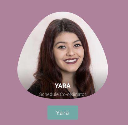 Yara is a Schedule Co-ordinator and part of the team at the Dental Office of Dr. Doug Larson!