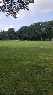 Open field on Baird section of park