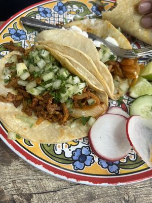 Pork tacos