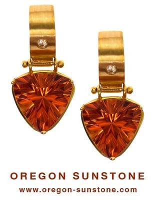 Natural Oregon Sunstone Jewelry and Gems by Karla Proud