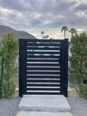 Custom entrance gate