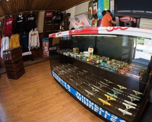 A glimpse into The Camp Outpost. The go to place for fresh skate decks & more.