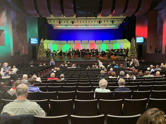 Decor for Christmas Symphony: Bells, Brass, and Bows 2022