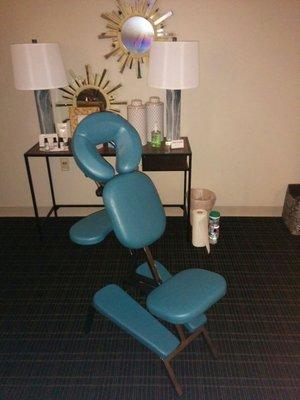 Outcall office chair massage available