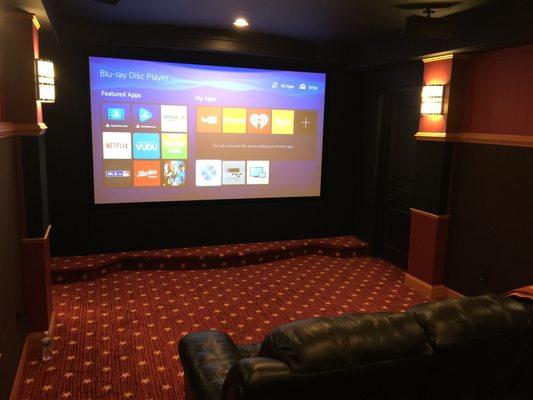 Theater Room Carpet