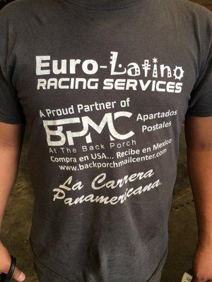 Our Team T-shorts. We Are Proud To Be A Partner Of BPMC